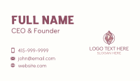 Birthstone Business Card example 3