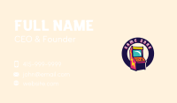 Arcade Gaming Retro Business Card Image Preview