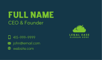 Green Lime Cloud Business Card
