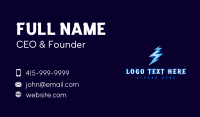 Thunderbolt Electric Energy Business Card