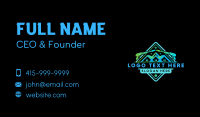 Cleaning Business Card example 2