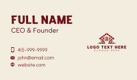 Paving Masonry Construction Business Card