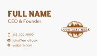 Tree Wood Forest Business Card