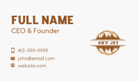 Tree Wood Forest Business Card