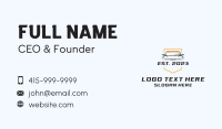 Auto Sports Car Racing Business Card Design