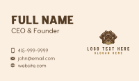 Mallet Carpentry Repair Business Card