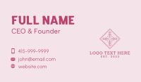 Artisan Soap Business Card example 2