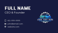 Pickup Car Mechanic Business Card