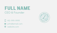 Classy Beauty Shop Lettermark Business Card