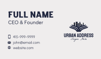 Winged Urban Cityscape  Business Card Image Preview