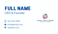 People Team Community Business Card