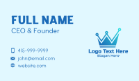 Network Tech Crown  Business Card