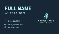 Group Organization Leader Business Card Image Preview