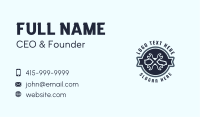 Car Wrench Machinist Business Card