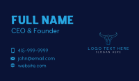 Animal Horn Bull Business Card