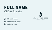 Legal Advice Law Firm Letter IJ Business Card