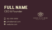 Lotus Yoga Healing Business Card