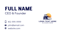 Equipment Business Card example 4