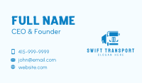 Trucking Transport Vehicle Business Card Image Preview