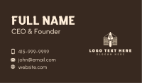 Brick Wall Construction Business Card