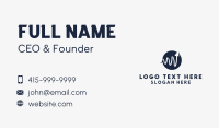 Globe Financial Arrow  Business Card