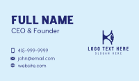 Eye Clinic Letter K Business Card