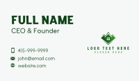 Home Roof Construction Business Card Design