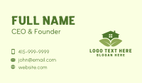 House Leaf Real Estate Business Card