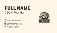 Adventure Mountain Peak Business Card