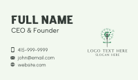Dandelion Acupuncture Therapy Business Card Design