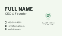 Dandelion Acupuncture Therapy Business Card