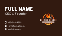 Grill Roasted Chicken Business Card Image Preview