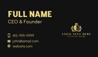 Monarchy Royal Crown Business Card Design