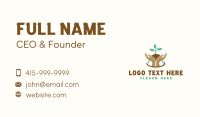 Planting Soil Botanical Business Card