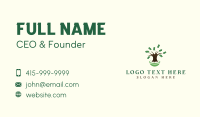 Taxation Business Card example 4