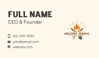Blazing Chicken Barbecue Business Card