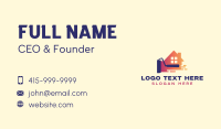 Paint Roller House Business Card