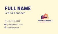 Paint Roller House Business Card