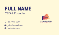 Paint Roller House Business Card Image Preview