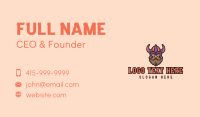 Streamer Gaming Viking Business Card