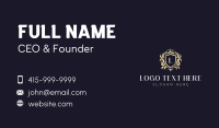 Luxury Royal Event Business Card Design