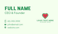 Watermelon Heart  Business Card