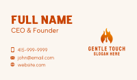 Fire Energy Fuel  Business Card Image Preview