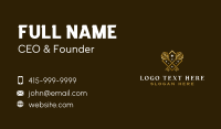 Luxury Real Estate Key Business Card