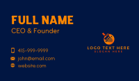 Construction Paint Roller Business Card