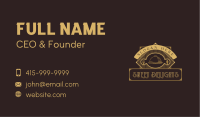 Cloche Cuisine Diner Business Card