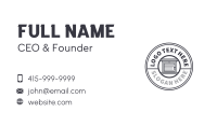 Storage House Warehouse Business Card Design