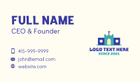 Castle Turret Playground Business Card