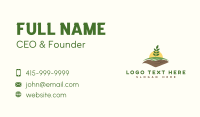 Hand Plant Farming Business Card