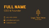 Jury Business Card example 1